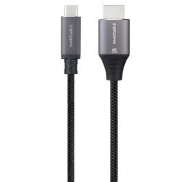 Nanocable Conversor USB-C a HDMI 2.0 4K 60Hz 1.8m Negro